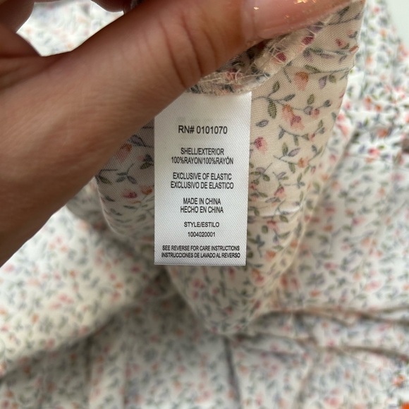 NWT Floral Tiered Maxi Dress With Ruched Top Mini Chica - Picture 7 of 8